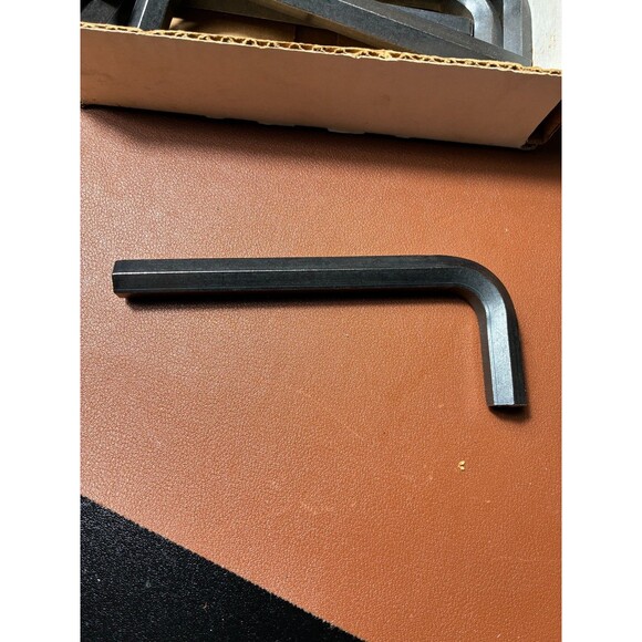 KLEIN TOOLS SL28 7/16" L Shaped Hex Key Allen Wrench Box of 6 Made in USA - Picture 4 of 4